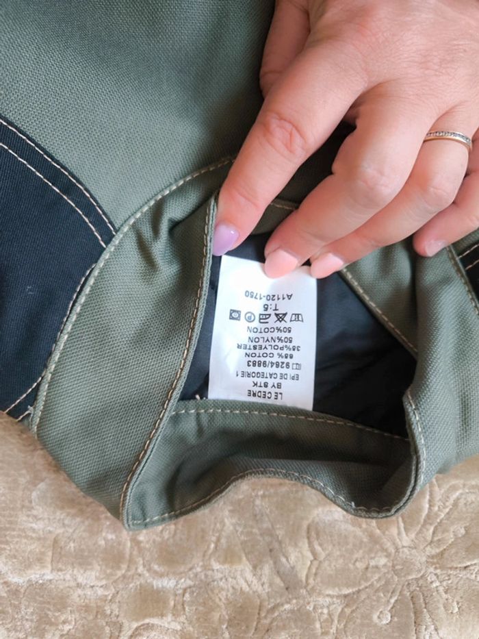 Veste sans manche matelassée utilitaire le cedre by STK – Taille 5 – Neuve - photo numéro 5
