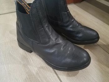 Bottines équitation simili cuir