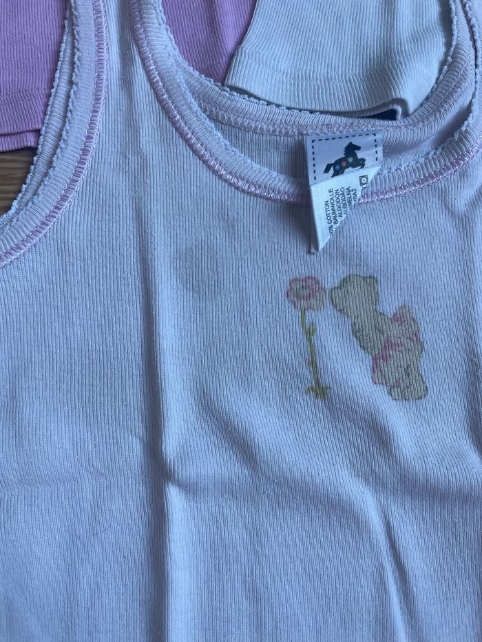 Lot 3 maillots de corps MC 3-4 ans - photo numéro 2