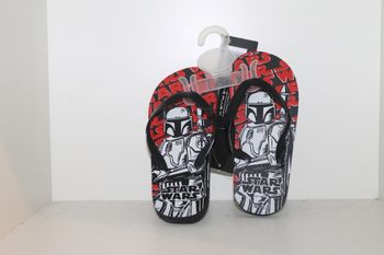 belle tongs star wars noire et rouge 26/27