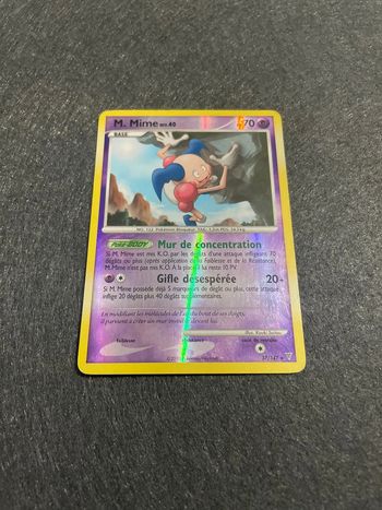 Carte Pokemon M. Mime 37/147 HoloPlatine Vainqueurs Suprêmes FR