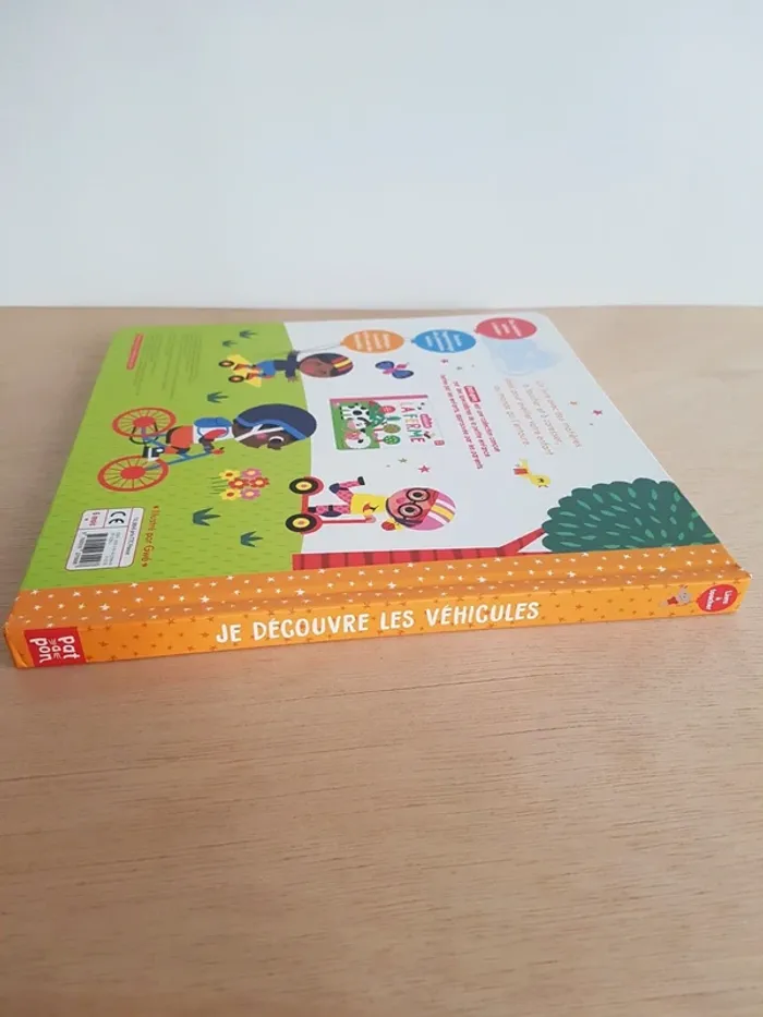 Livre tactile Je découvre les véhicules - photo numéro 7