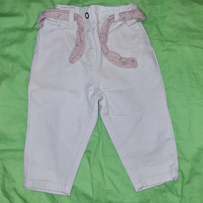 Pantalon jean fille 6 mois kiabi