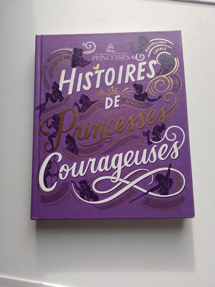 Livre Histoires de princesses courageuses Disney - photo numéro 1