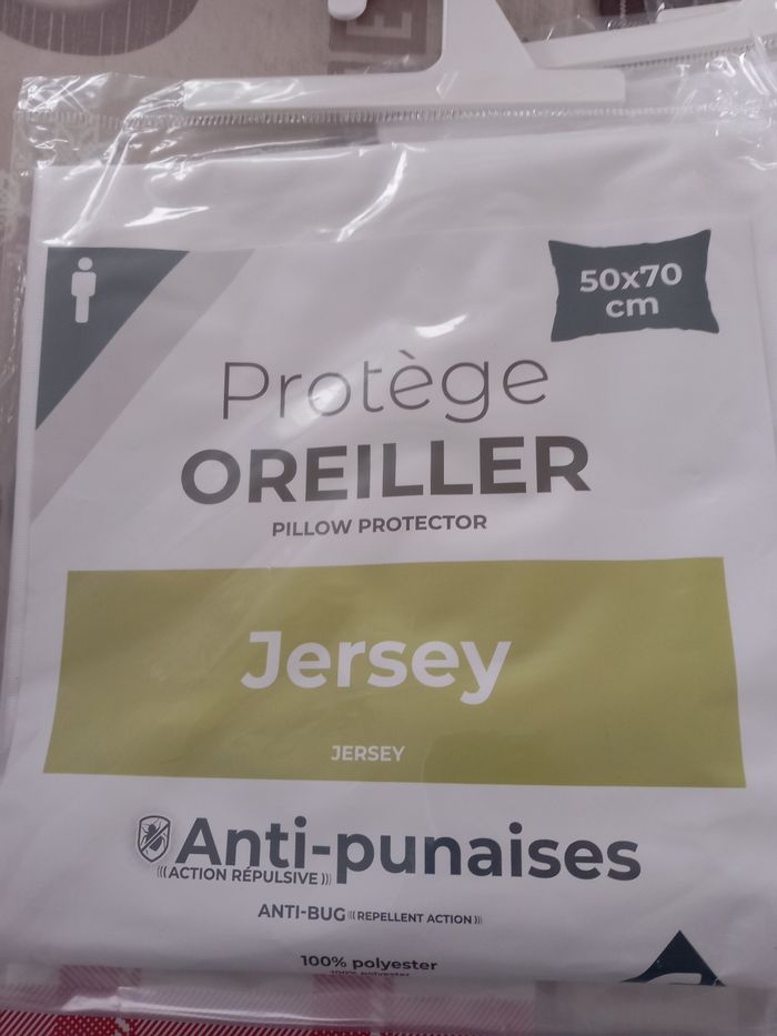 Lot de 3 protège oreillers - photo numéro 2