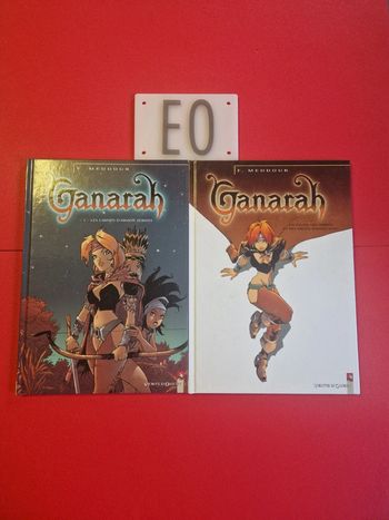 Lot de 2 bd ganarah 1 et 2,EO