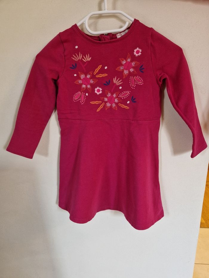 Robe Du Pareil au Même 5 ans fuschia - photo numéro 2
