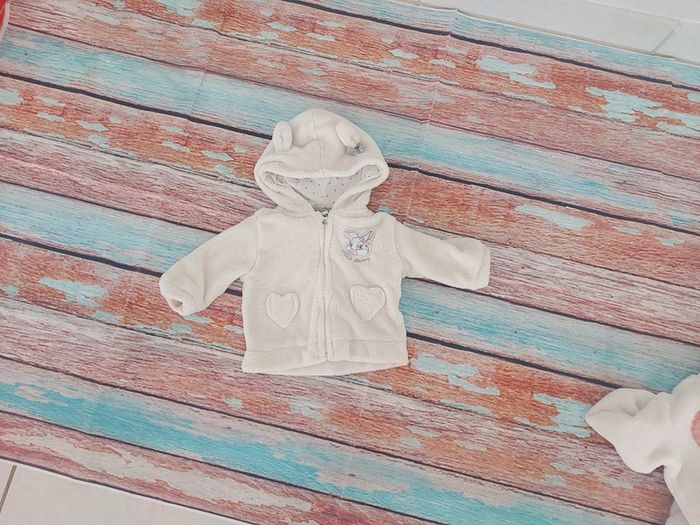 Gilet tour doux disney 6 mois fille lapin