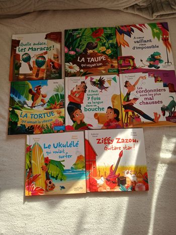 Lot de 8 livres enfants