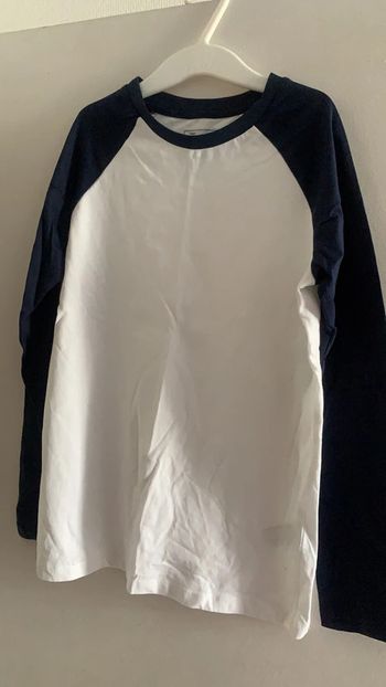 Teeshirt bicolore 9 ans