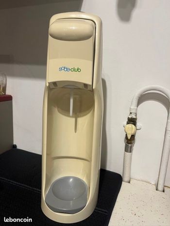 Sodastream blanche à vis