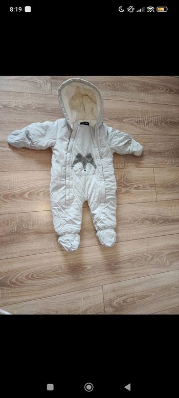 Combinaison mixte bébé
