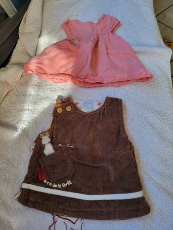 Lot de 1 jupe 1 short et 2 robes