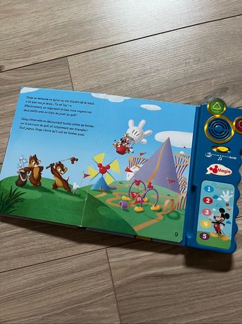 Livre Vtech interactif: Disney la maison de Mickey