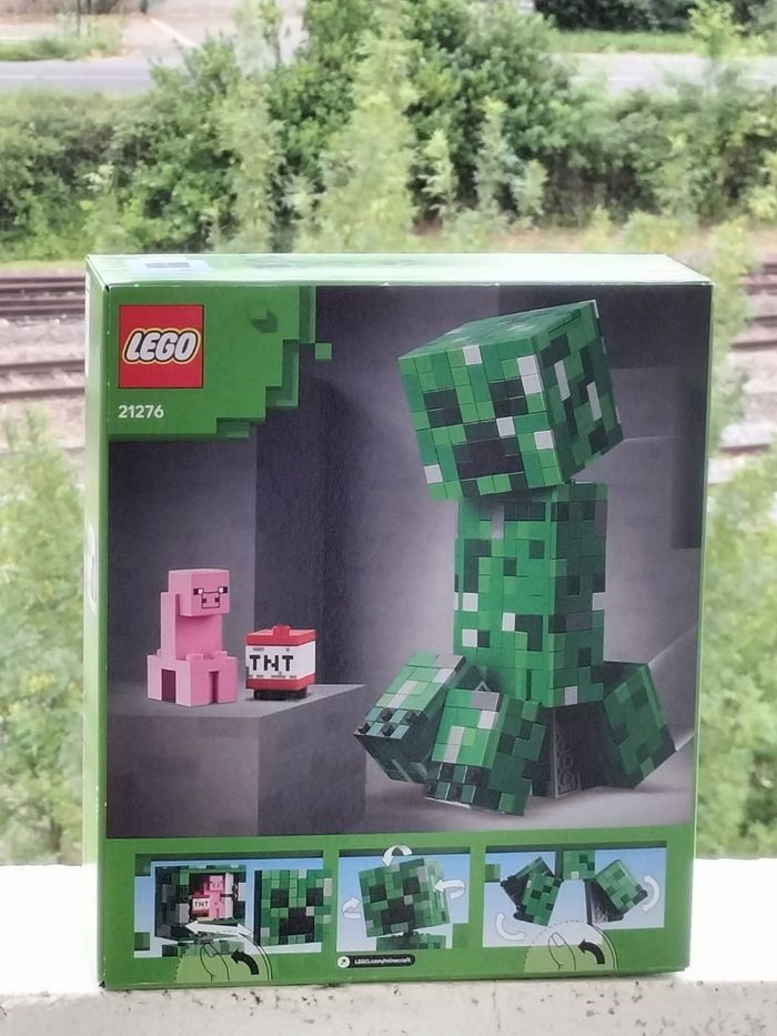 Lego Minecraft le creeper - photo numéro 3