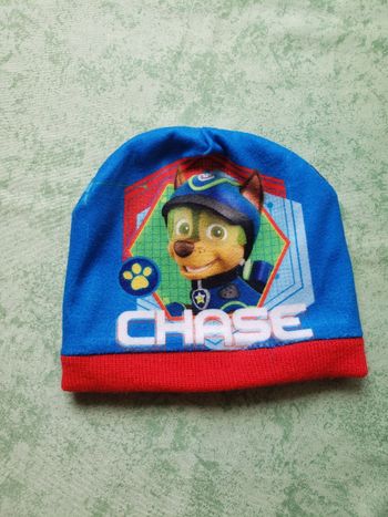 Bonnet Pat Patrouille Chaze 4-5 ans