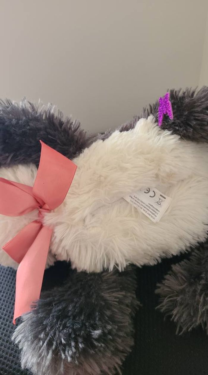 Peluche de Noël animée et musicale chat - photo numéro 6