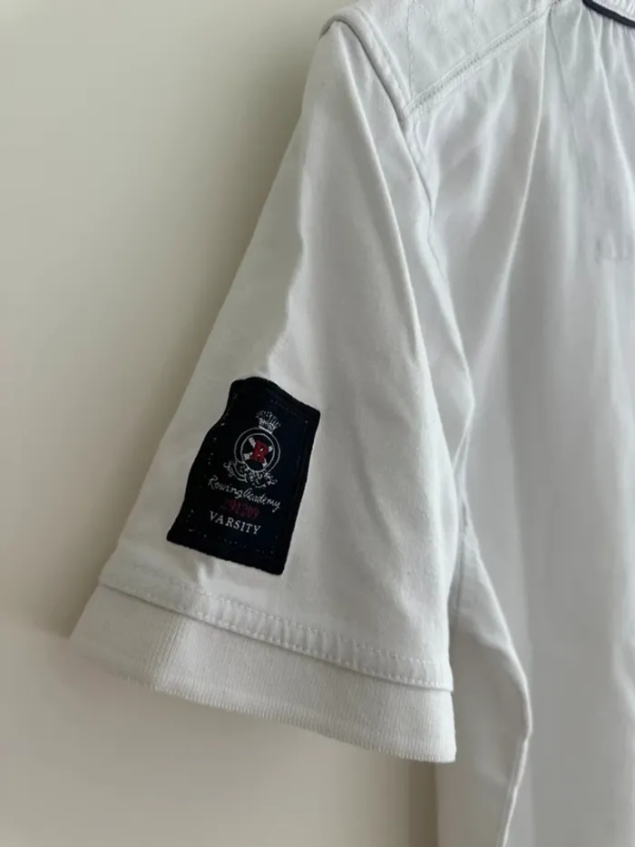 Polo blanc homme taille S - photo numéro 4