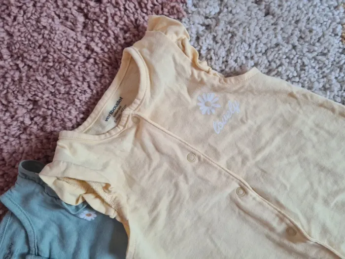 Lot 2 pyjamas été bébé fille 6 mois Vertbaudet - photo numéro 3