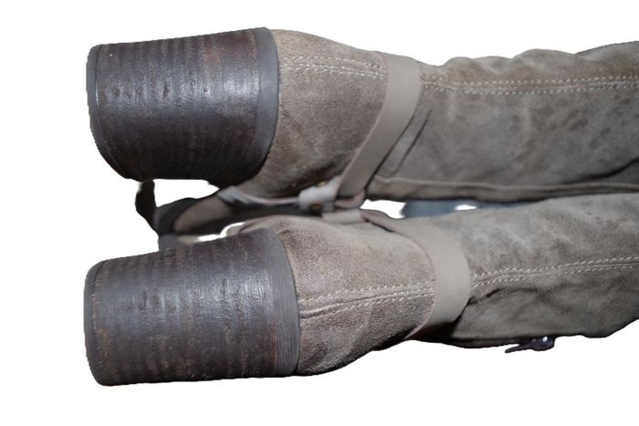 Bottes TEXTO en Cuir MARRON T 38 - photo numéro 4