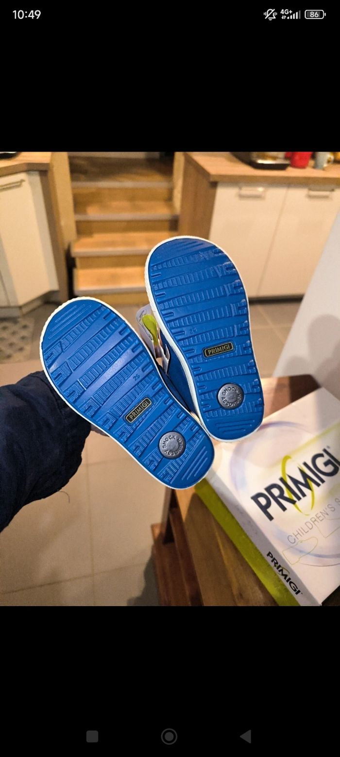 Basket à scratch garçon primigri taille 25 - photo numéro 3