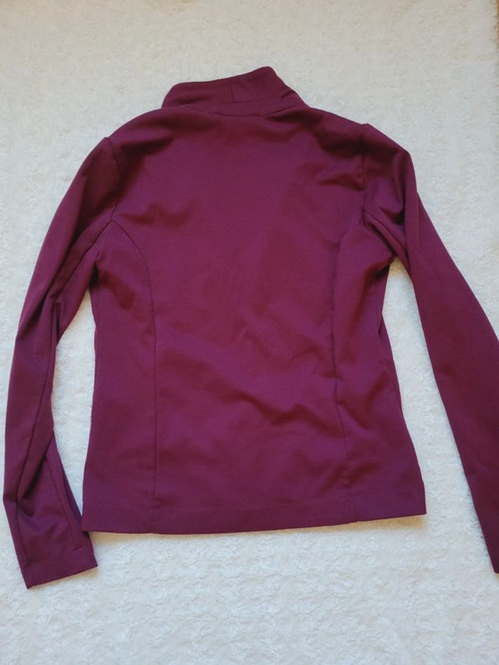 Veste tailleur / blazer LPB prune - photo numéro 2