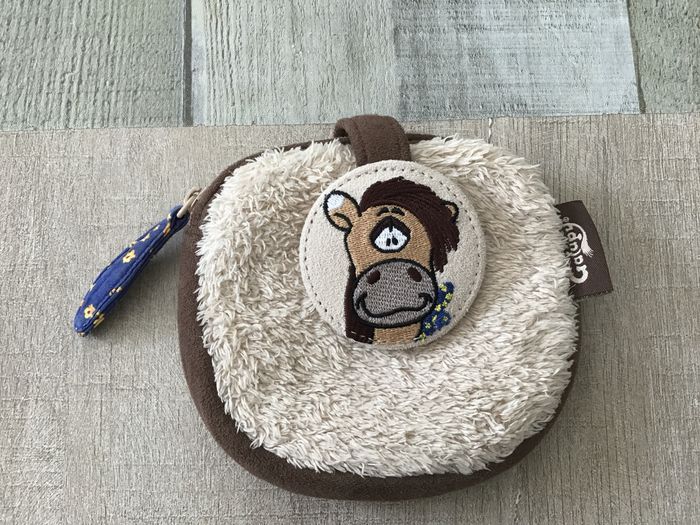 VINTAGE Porte monnaie peluche GALUPY DIDDL