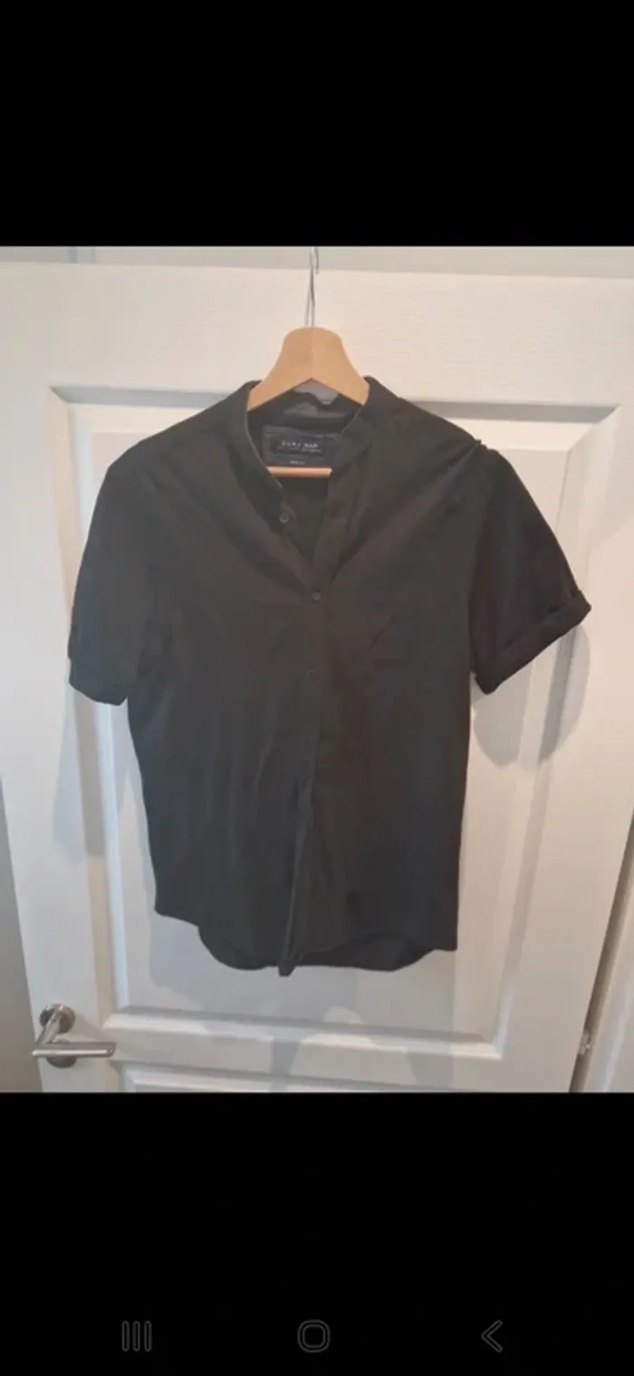 Beau pola zara homme noir taille s Très bon état - photo numéro 2