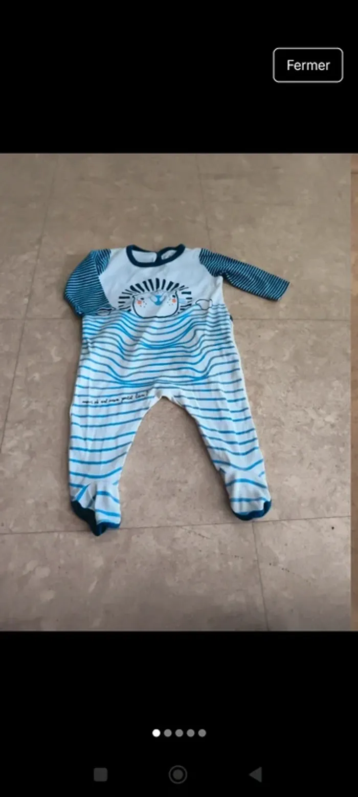Lot pyjamas fin - photo numéro 6