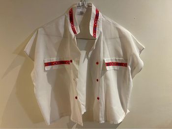Chemise cropée blanche 38/40