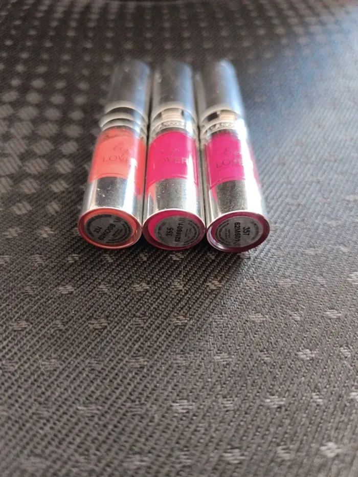 Lot de 3 lip lover Lancôme neuf - photo numéro 2