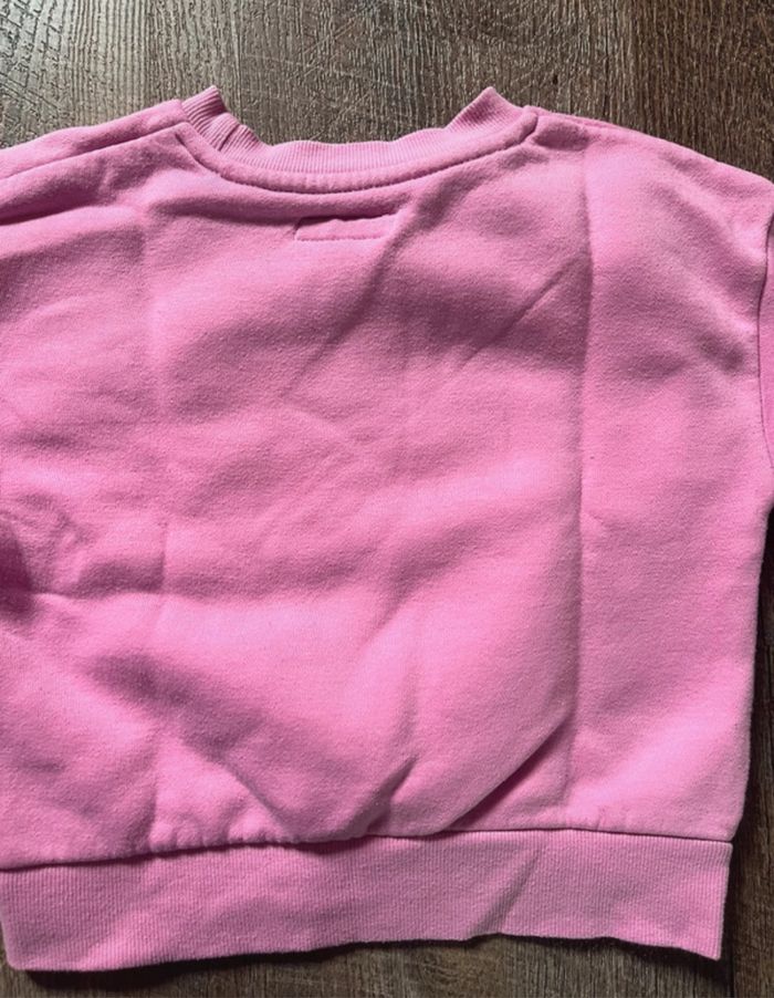 Pull licorne rose fille 4-5 ans - photo numéro 3
