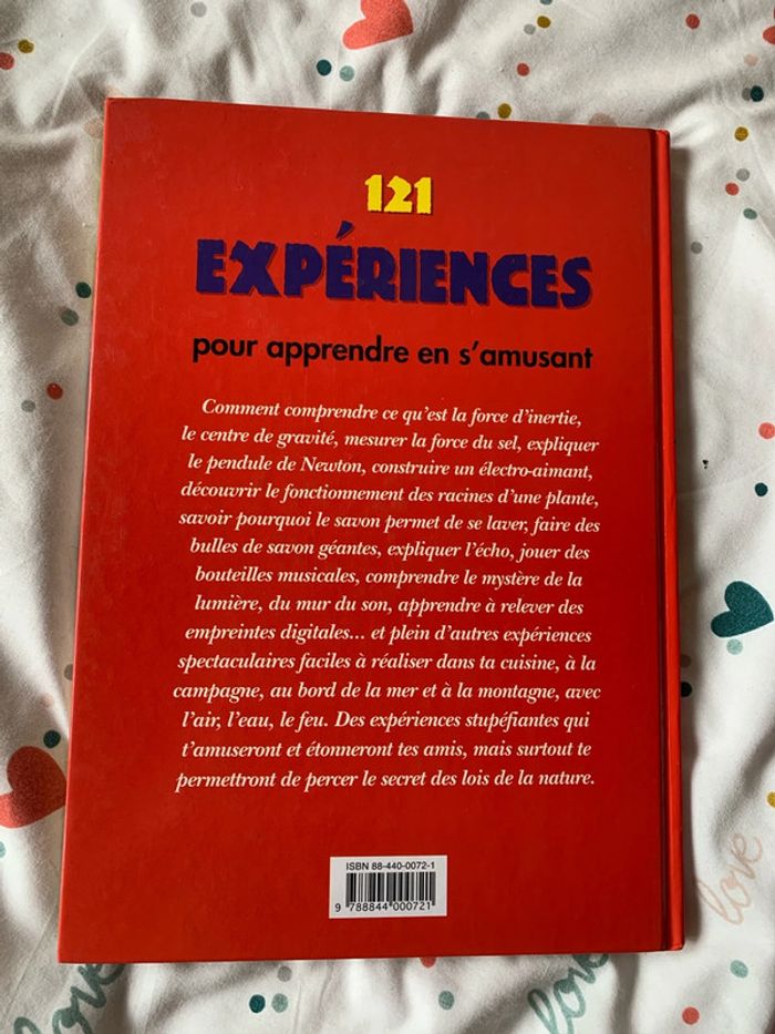 Livre 121 expériences - photo numéro 2