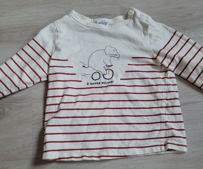 T shirt manches longues 24 mois