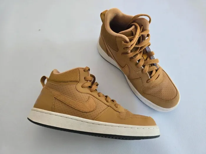 Basket montante air force marron