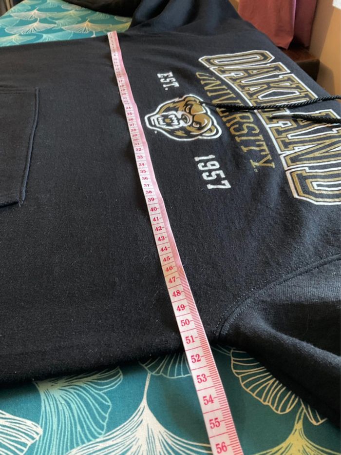Sweat universitaire à capuche noir pour homme Champion Oakland Golden Grizzlies taille S 245 - photo numéro 6