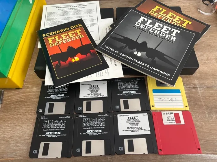 Fleet defender gold pc vintage big box - photo numéro 6