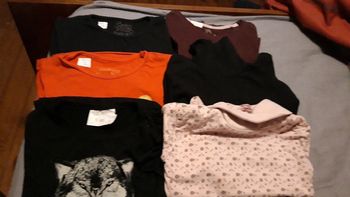 4 Tee-shirt ml 2 sous pull 6 ans