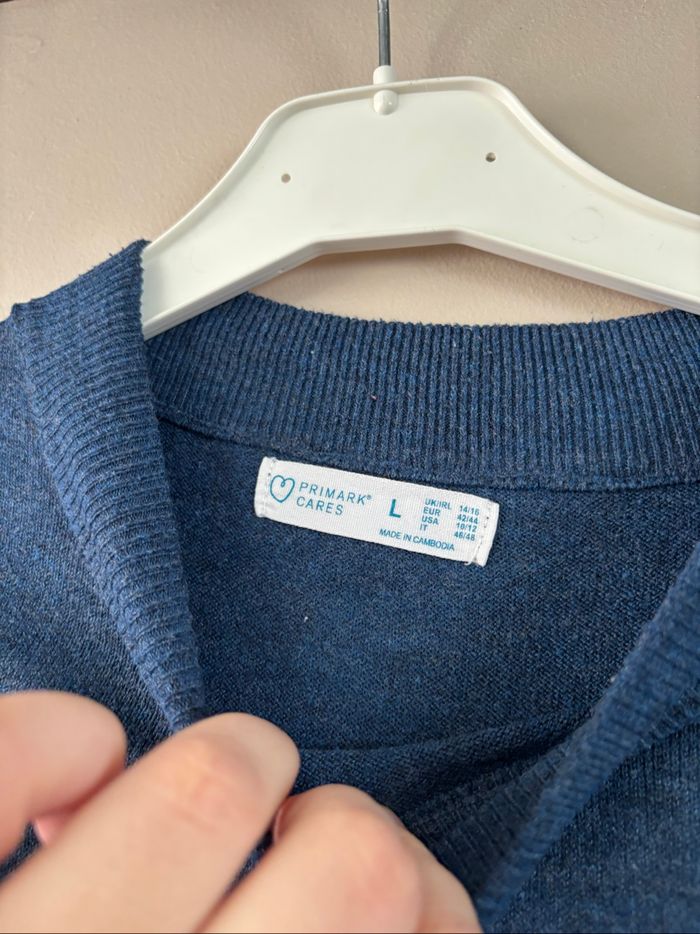 Pull bleu - photo numéro 3
