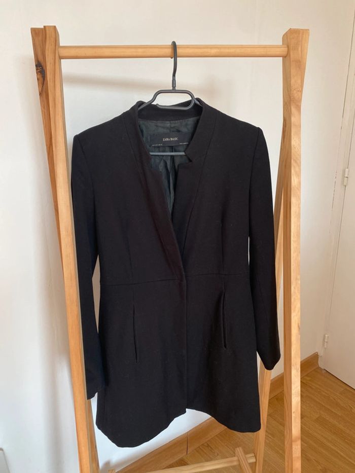 Veste blazer longue Zara