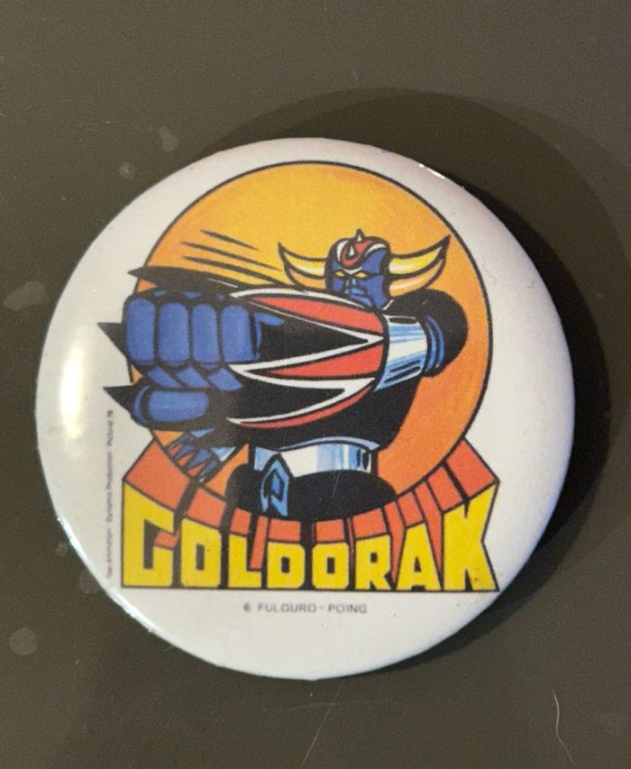 Lot de 6 grandes broches Goldorak - photo numéro 2