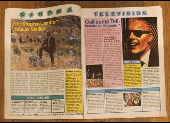 Ancien journal de mickey avec cadeau étoile magique N°1843 - 1987 vintage - photo numéro 4