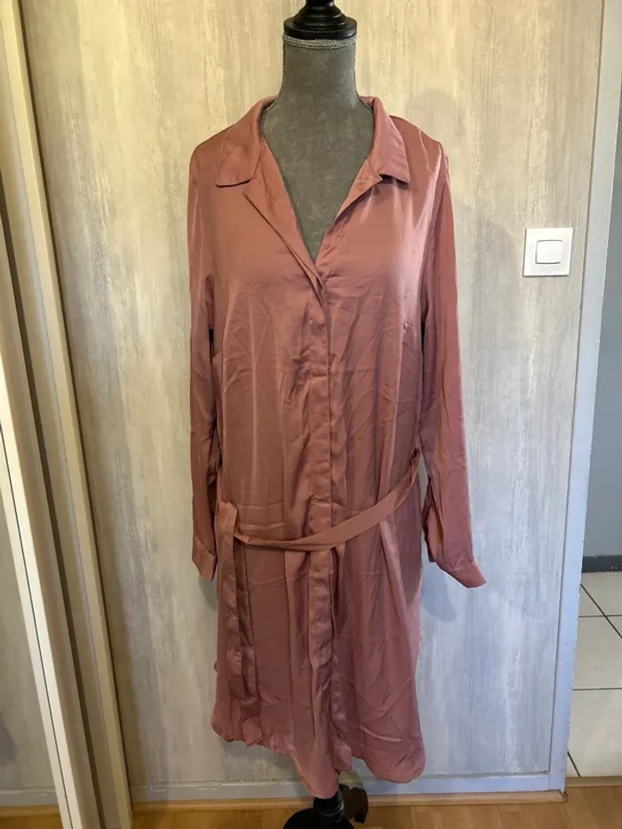 Robe vieux rose