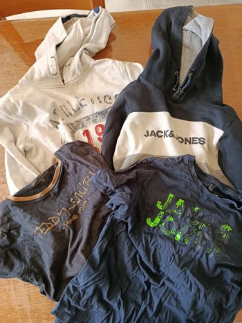 Sweat capuche Rebel, Tee shirts Teddy Smith Jack et Jones 