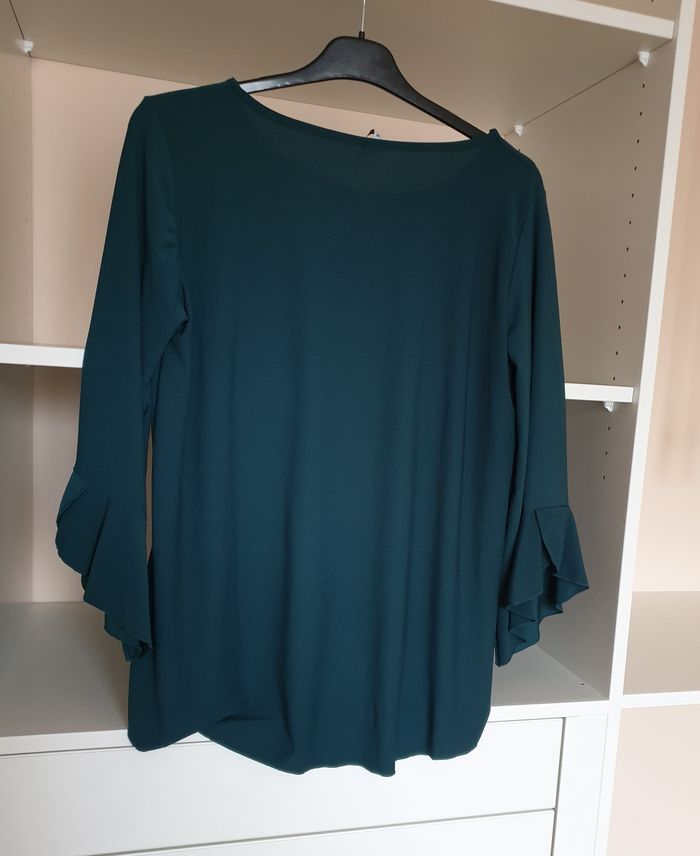 Blouse verte manches longues – My Style - T3 - photo numéro 7