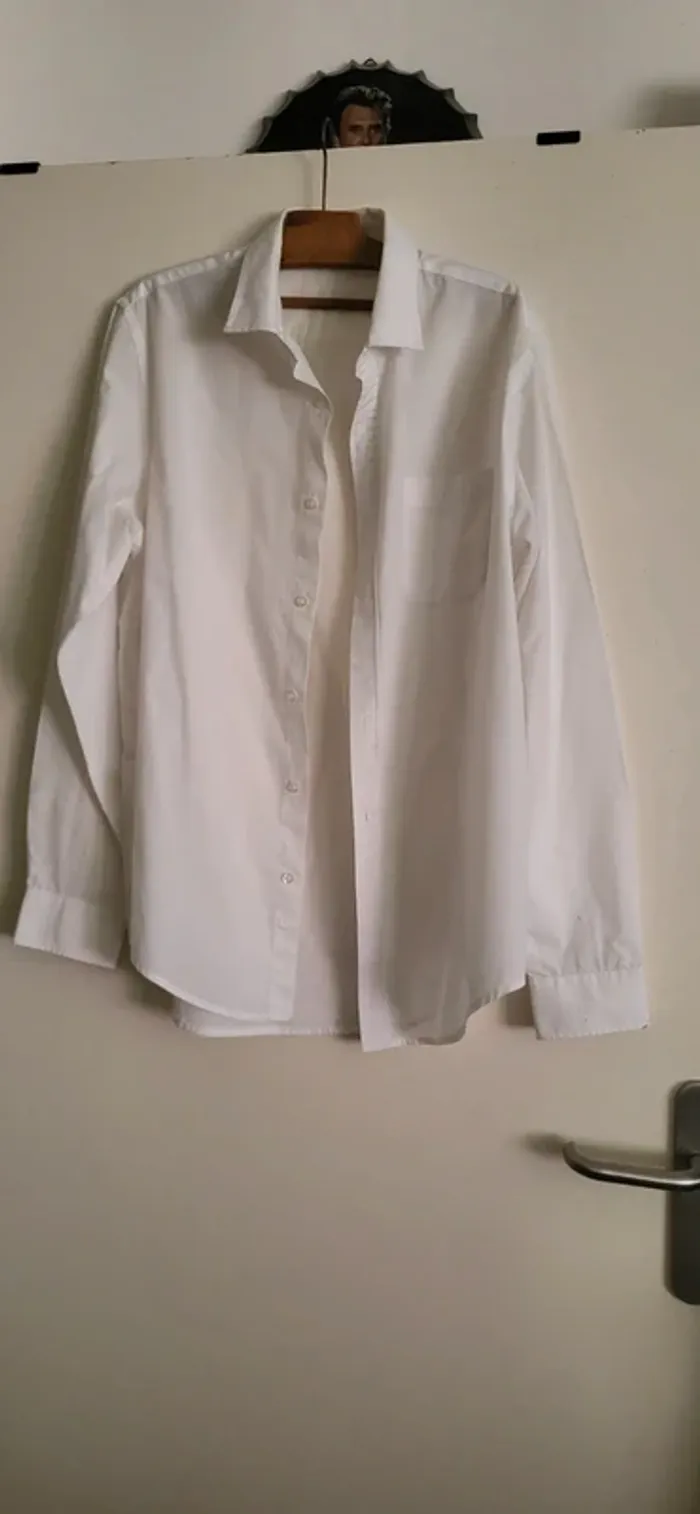 Belle chemise blanche homme - photo numéro 7