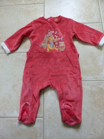 Pyjama velours 12 mois