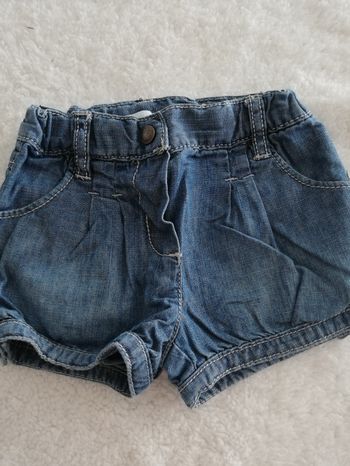 Short en jeans fille 6 mois obaibi