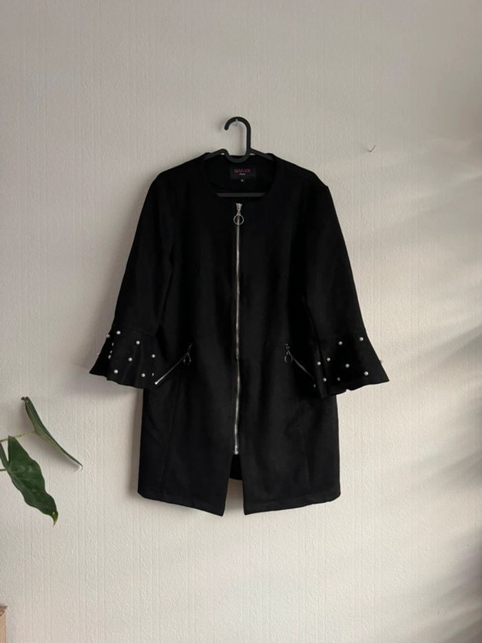 Midi veste suédine Xl
