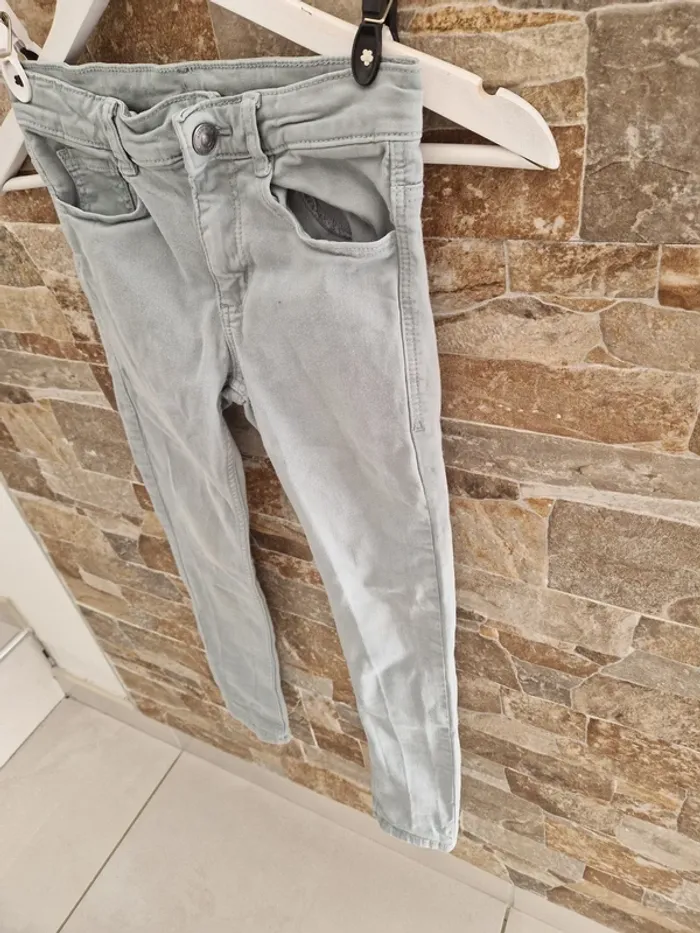 1 pantalon bleu taille 8 ans garcon - photo numéro 3